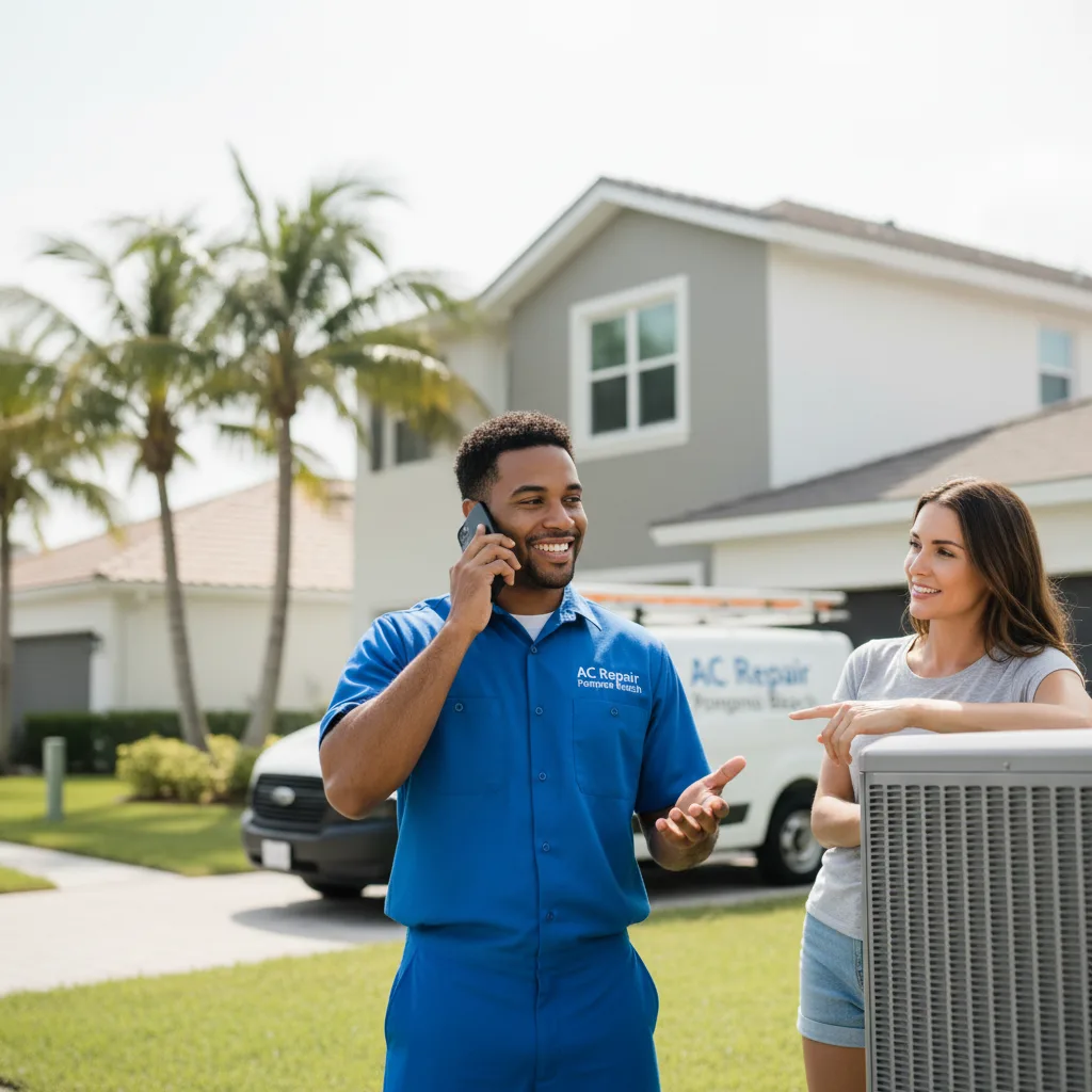 AC Repair Pompano Beach customer support in Halifax